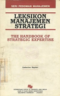 Image of Leksikon manajemen strategi/Chaterine L. Hayden; penerjemah: Susanto Budhidharmo