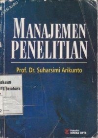 Image of Manajemen Penelitian