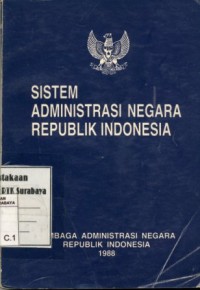 Image of Sistem administrasi negara republik Indonesia jilid 2/Lembaga Administrasi Negara Republik Indonesia