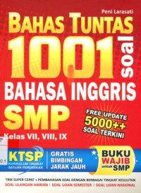Image of Bahas Tuntas 1001 Soal Bahasa Inggris SMP