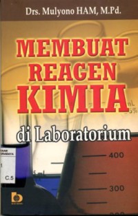Image of Membuat reagen kimia di laboratorium/Mulyono