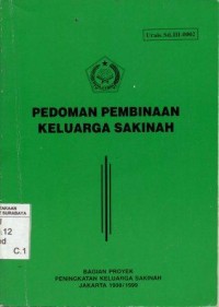 Image of Pedoman pembinaan keluarga sakinah/Direktorat Jenderal Bimbingan Masyarakat Islam dan Urusan Haji