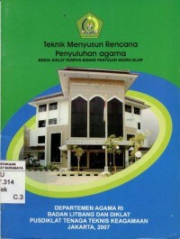 Image of Teknik menyusun rencana penyuluhan agama:modul diklat rumpun bidang penyuluh agama Islam/Firman Nugraha [et.al]