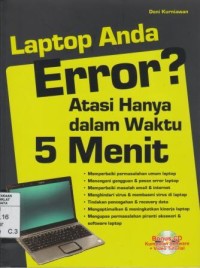 Image of Laptop Anda Error ? Atasi Dalam Waktu 5 Menit
