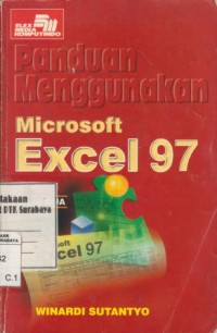Image of Panduan menggunakan microsoft excel 97 jilid 2/Winardi Sutantyo