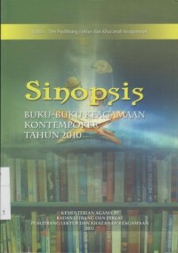 Image of Sinopsis Buku-Buku Keagamaan Konteporer Tahun 2010