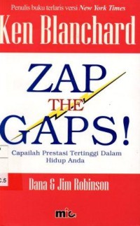 Image of Zap The Gaps ! Capailah Prestasi Tertinggi Dalam Hidup Anda