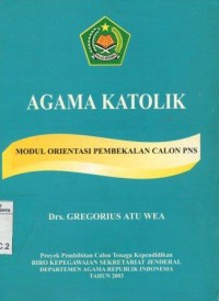 Image of Agama Katolik/Gregorius Atu Wea