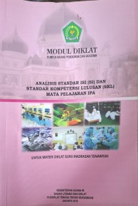 Image of Analisis Standar isi (SI) standar Kompetensi Lulusan mapel IPA