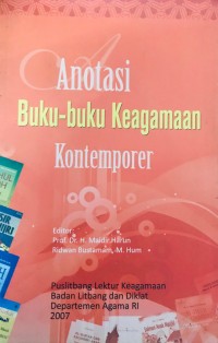 Image of Anotasi Buku-buku Keagamaan Kontemporer