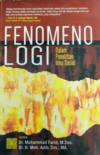 Image of Fenomenologi Dalam Penelitian Ilmu Sosial
