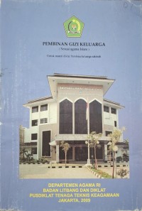 Image of Pembinaan gizi keluarga