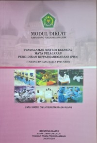 Image of Pendalaman materi esensial mapel PKN (UUD 1945 & NKRI)