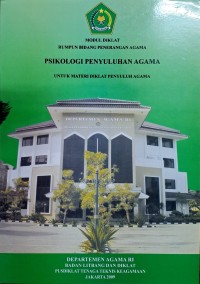 Image of Psikologi penyuluhan agama untuk materi penyuluh agama