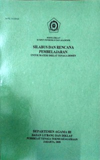 Image of Silabus dan rencana pembelajaran